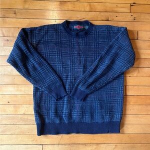 Vintage Blue Crewneck Sweater